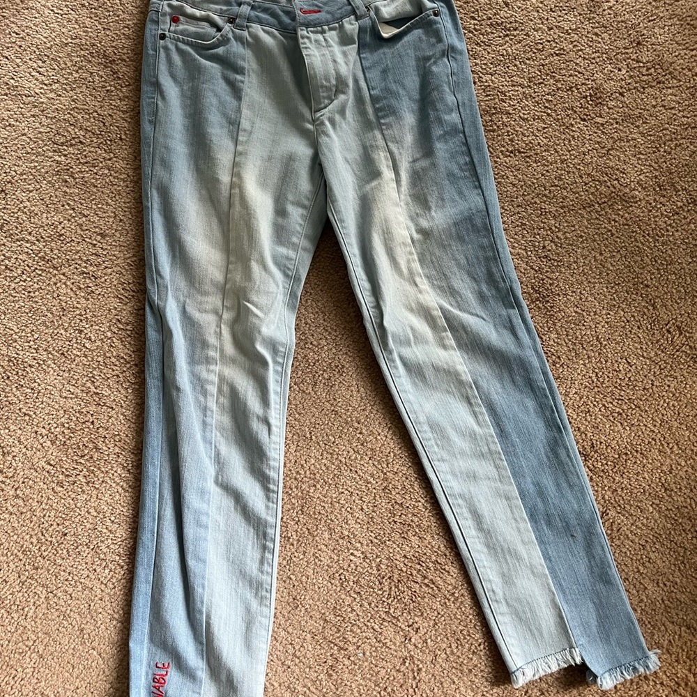 Cropped jeans